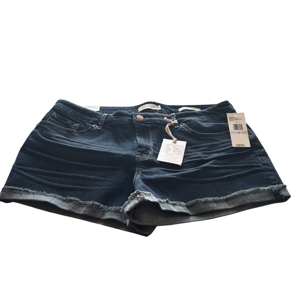 Jessica Simpson Forever Rolled Short Midnight Dream Dark Denim Jean Size 32 NWTs - Picture 2 of 8